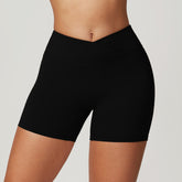 Freemyself recycled Naked Feel Shorts - Women's High-Waist Workout & Running | Street-Ready Yoga Cross Waist