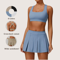 Freemyself UV-Protective Running Set Breathable, Quick-Dry, Cool-Touch Sun Protection Three-Piece Set
