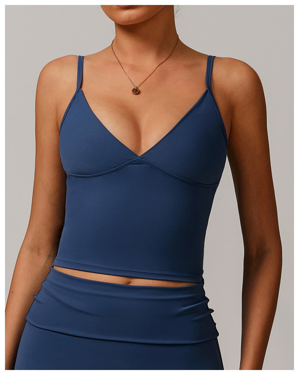 Freemyself recycled Yoga Tank - Women's Built-in Bra Cami with Everyday Versatility | Quick-Dry for Running & Gym