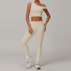 Freemyself recycled Yoga Set - Women's Quick-Breathe Tank & Full-Length Pants | Gym to Street Running