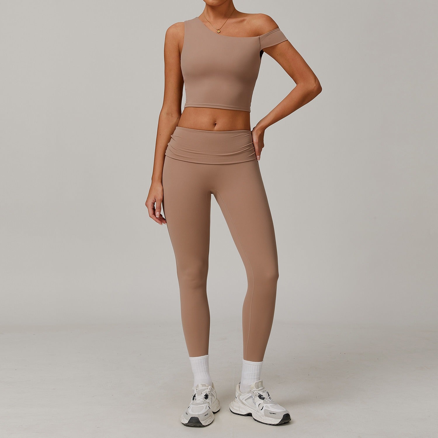 Freemyself recycled Yoga Set - Women's Quick-Breathe Tank & Full-Length Pants | Gym to Street Running