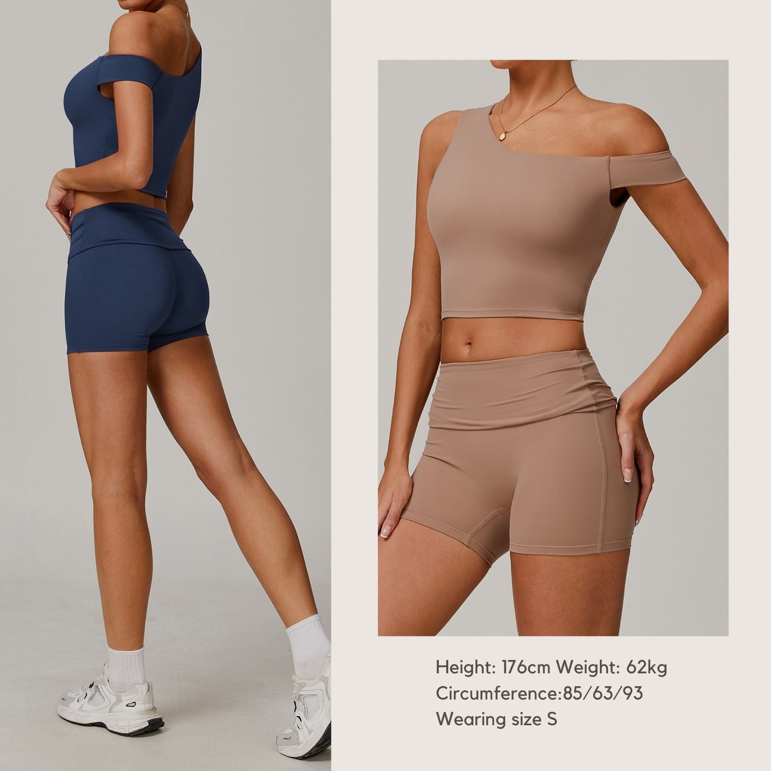 Freemyself recycled Asymmetric Yoga Tank - Women's Single-Shoulder Workout Top | Street-Ready Running & Gym