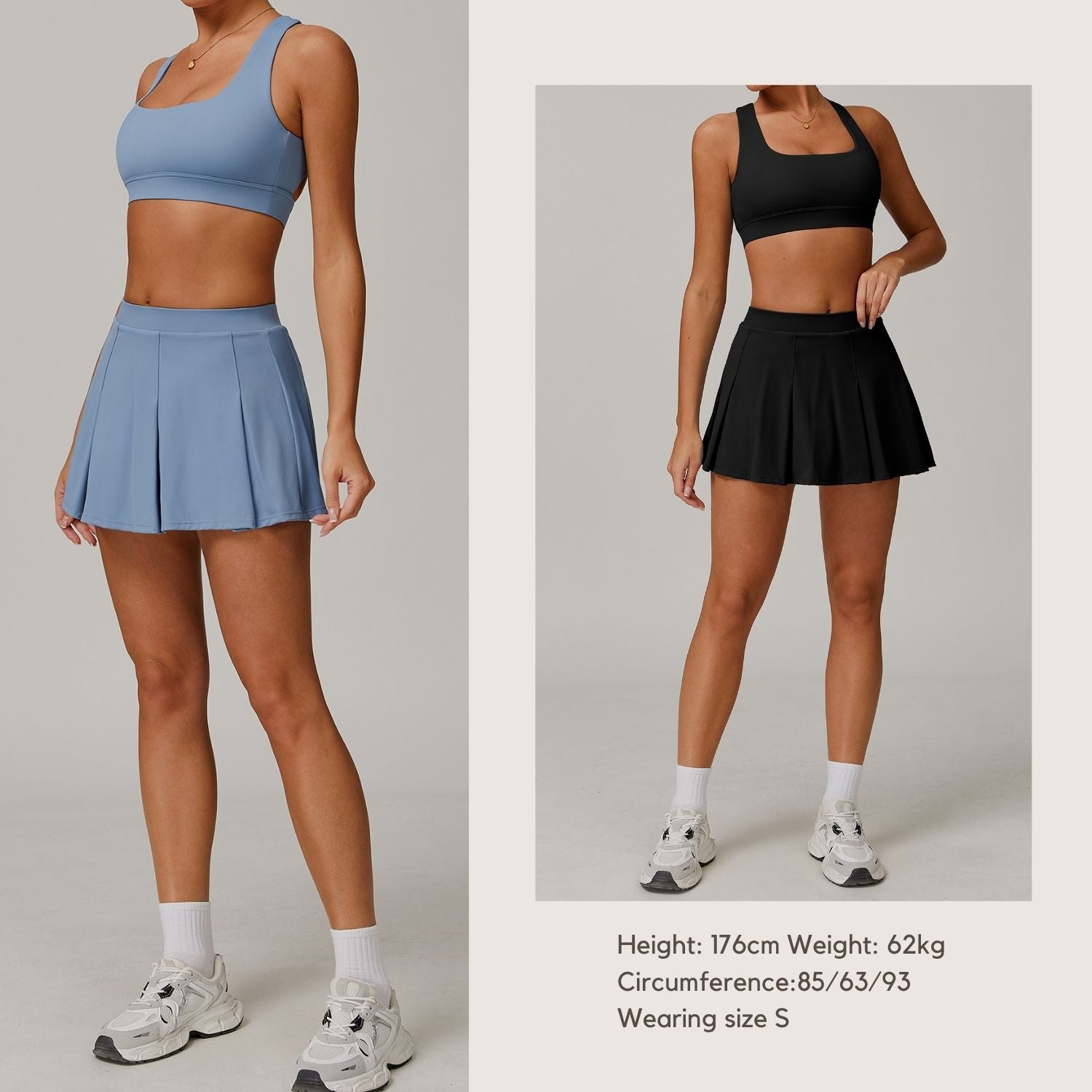 Freemyself UV-Protective Running Set Breathable, Quick-Dry, Cool-Touch Sun Protection Three-Piece Set