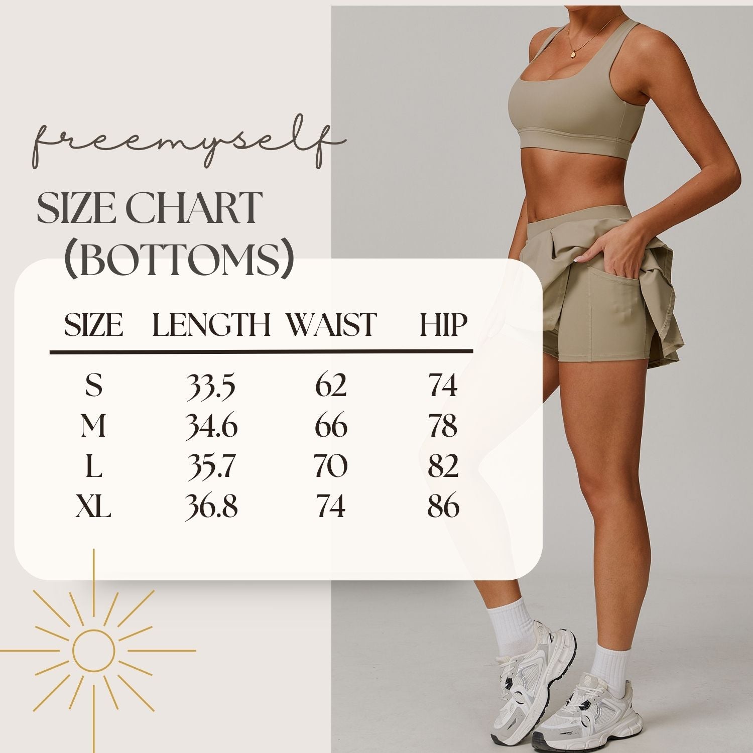 Freemyself UV-Protective Running Set Breathable, Quick-Dry, Cool-Touch Sun Protection Three-Piece Set
