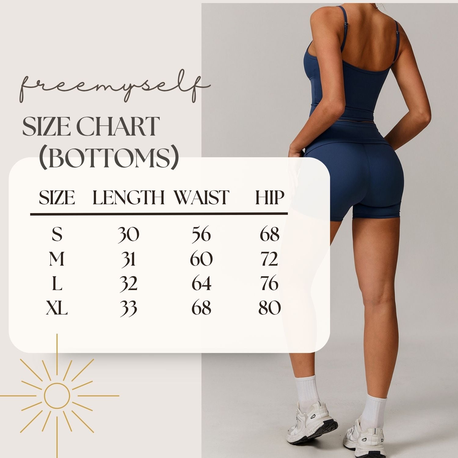 Freemyself recycled Yoga Set - Women's Street-Ready Tank & Workout Shorts | Gym to Street Running