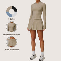 Freemyself UV-Protective Running Set Breathable, Quick-Dry, Cool-Touch Sun Protection Three-Piece Set