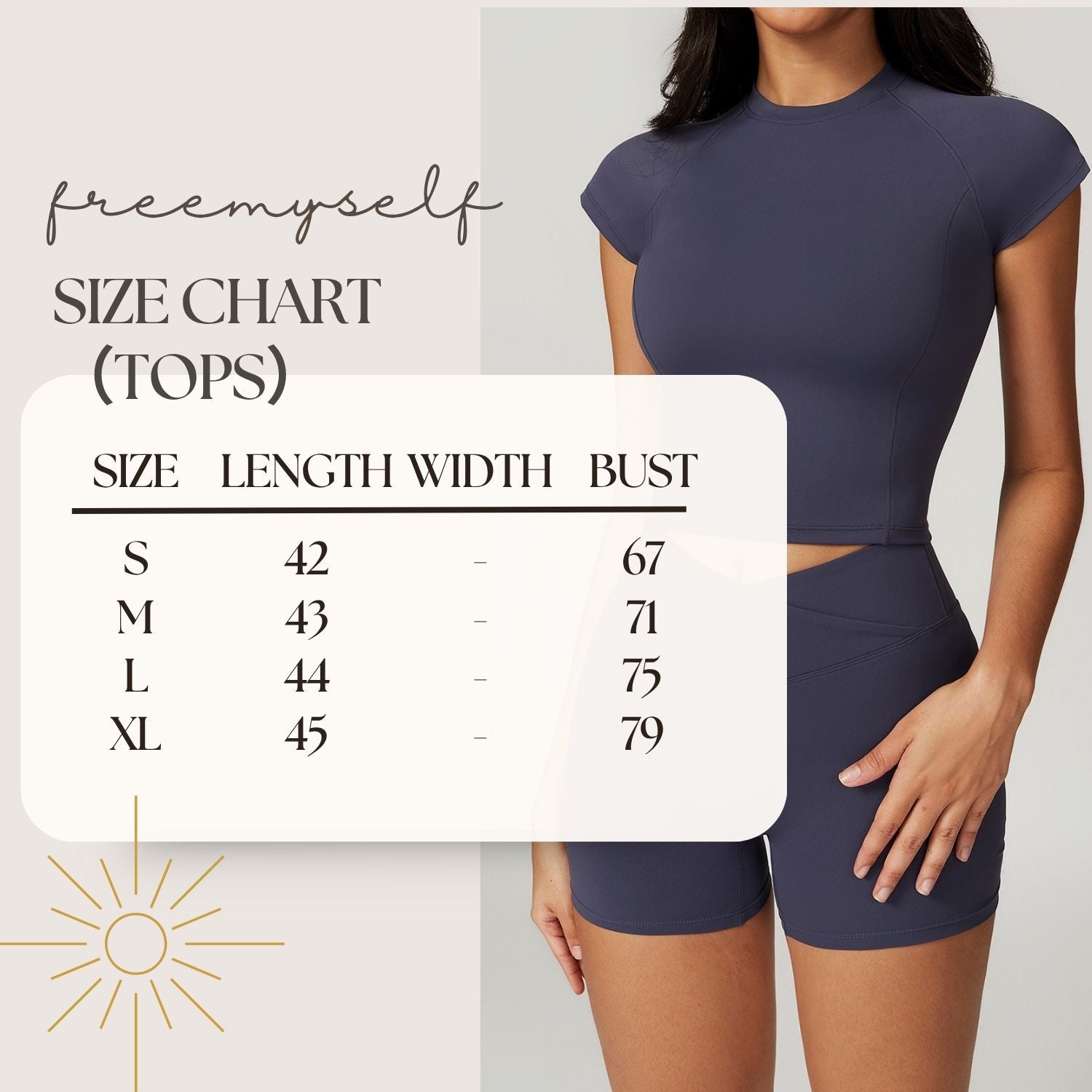 Freemyself recycled Yoga Set - Women's Quick-Dry Short Sleeve Top & Workout Shorts | Street-Ready Workout Outfit
