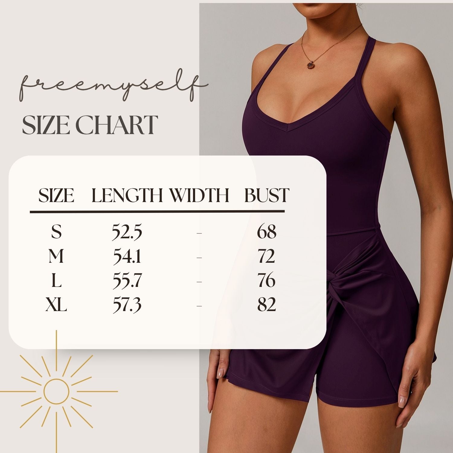 Freemyself recycled Tennis Skirt - Women's Built-in Shorts with Twist Knot & Cutout Back | Anti-Slip Quick-Dry Dress