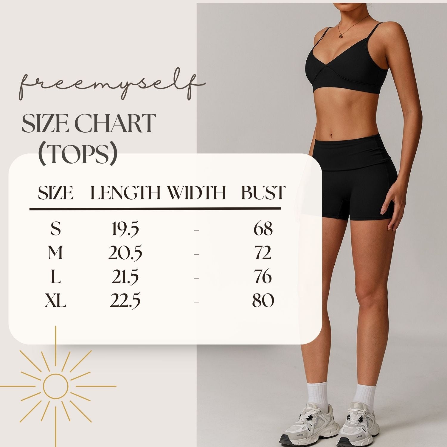 Freemyself recycled Yoga Set - Women's Street-Ready Strappy Bra & Workout Shorts | Gym to Street Running