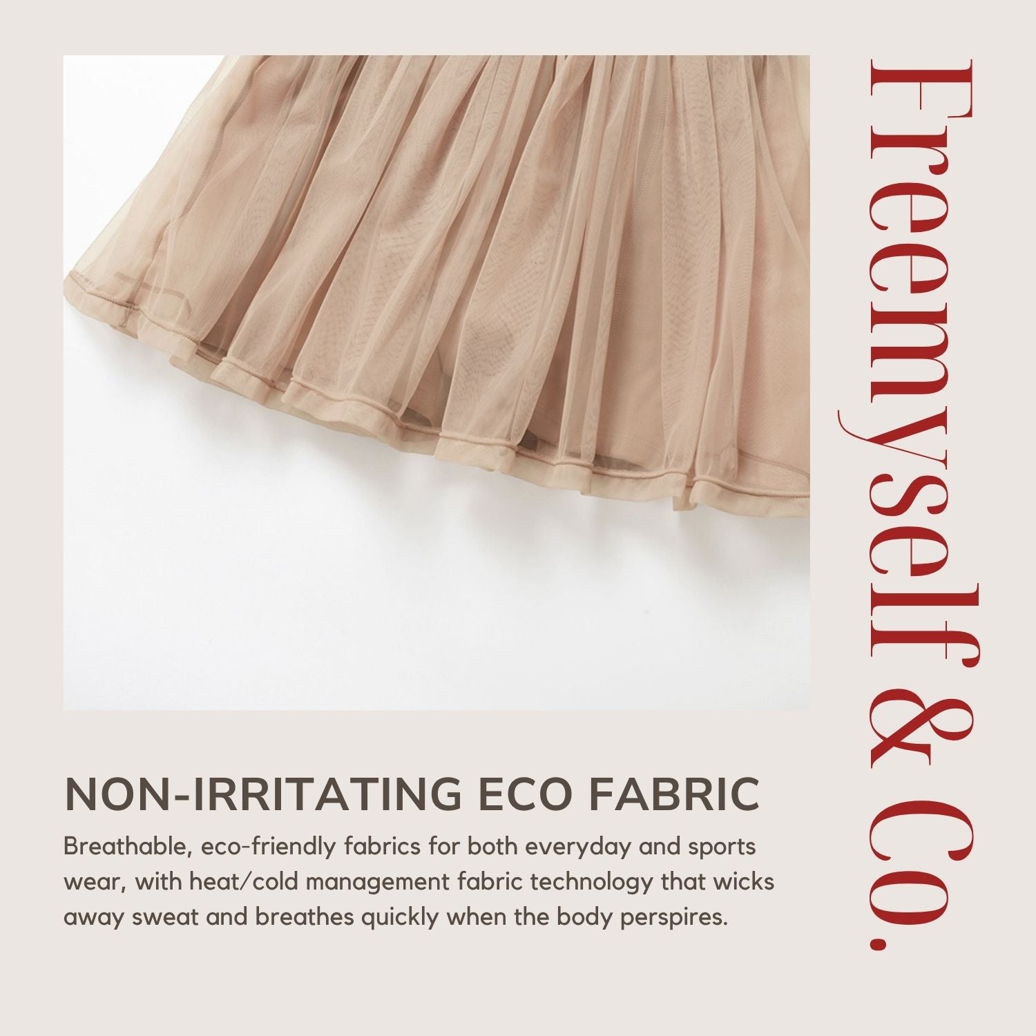 Freemyself recycled Mesh Tennis Skirt with Built-in Shorts - Faux Two-Piece, Quick-Dry, Breathable, Anti-Slip - Running Workout Activewear