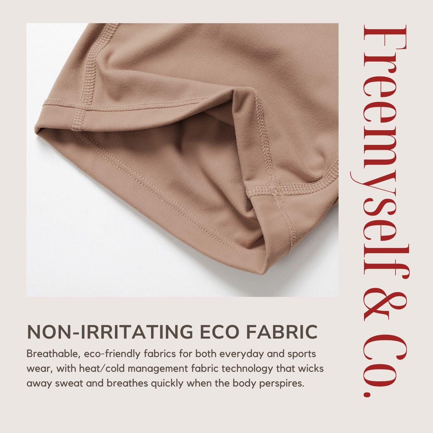 Freemyself recycled Yoga Shorts - Women's Fold-Over High-Waist with Lifting Fit | Quick-Dry Running & Gym